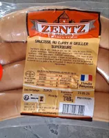Saucisse au curry a griller supérieure