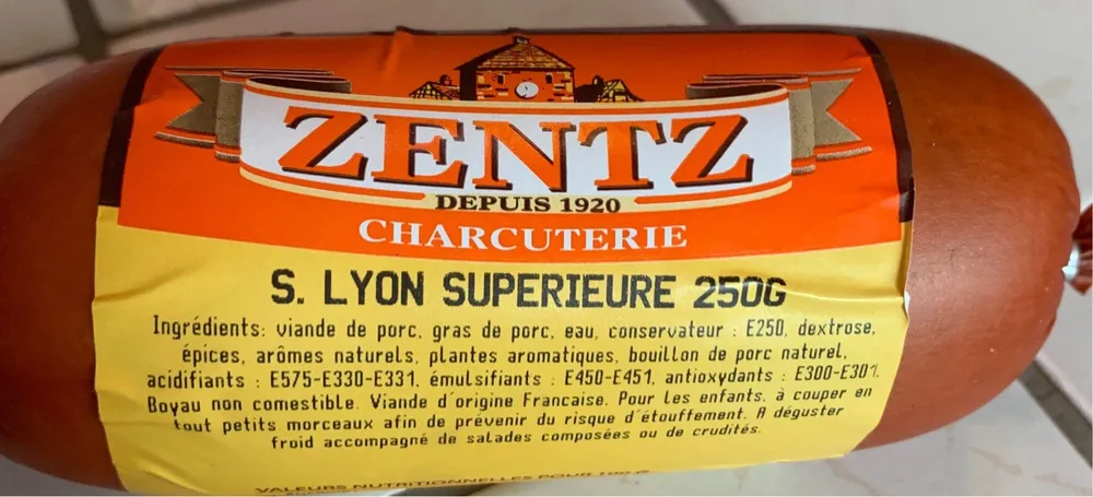 Saucisse de Lyon