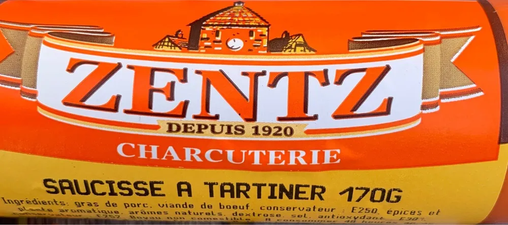 Saucisse a tartiner 170g
