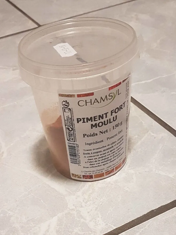 Piment fort moulu