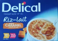 Delical Riz Au Lait Nutriment Caramel Pointe De Sel 4pots / 200G