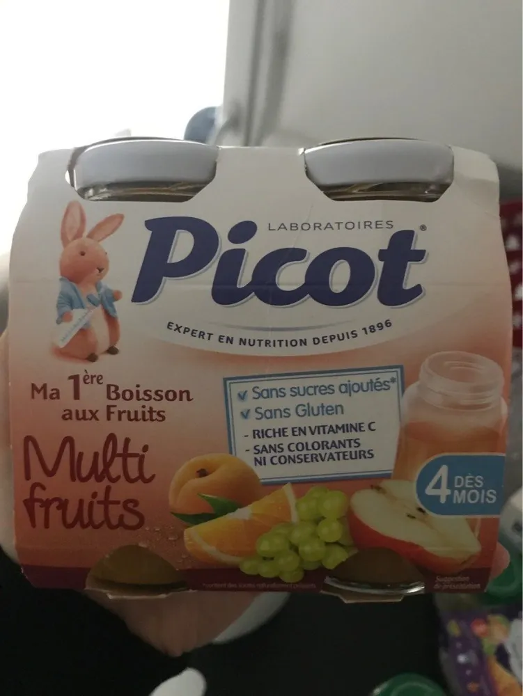 Picot Ma 1ère Boisson Aux Fruits Multifruits