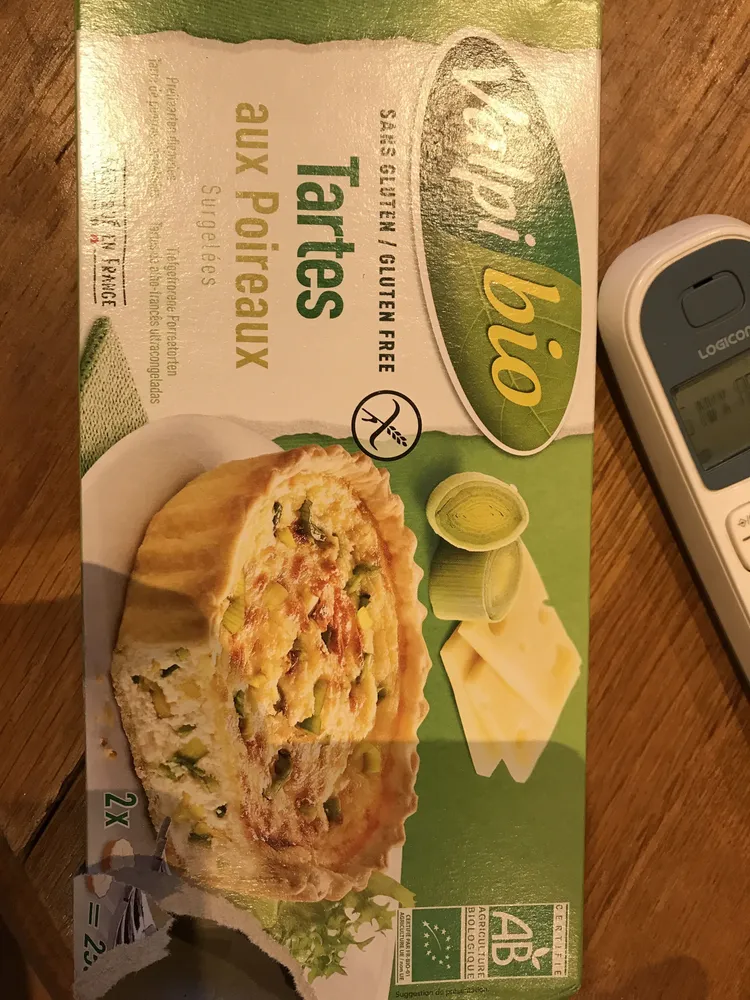 Tartes aux Poireaux Surgelées
