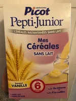 Picot Pepti-Junior Mes Céréales Sans Lait Saveur Vanille.