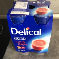 Delical Boisson Lactee HP HC Max Fruits Rouges Pack