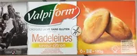 Madeleines saveur citron