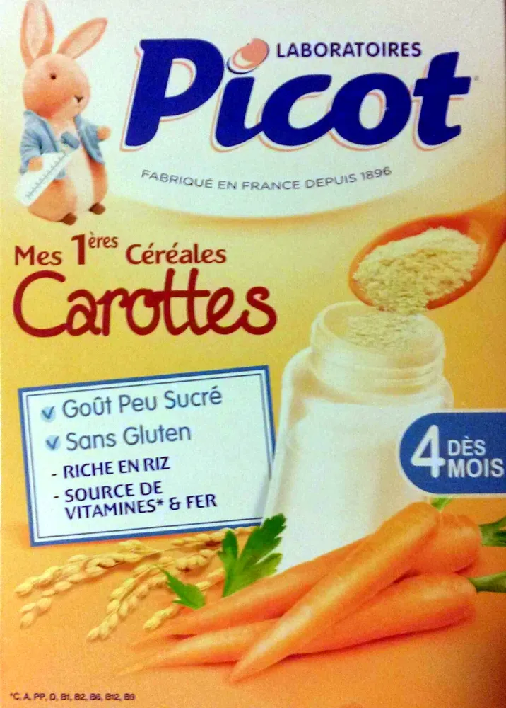 Mes 1ères Céréales Carottes