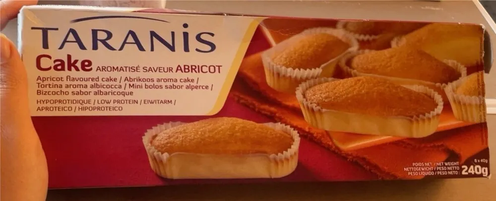 Cake saveur abricot