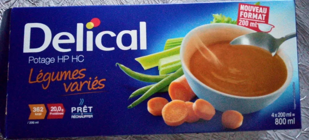 Potage HP HC Légumes variés