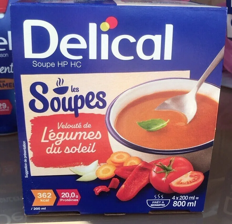 Velouté de légumes du soleil