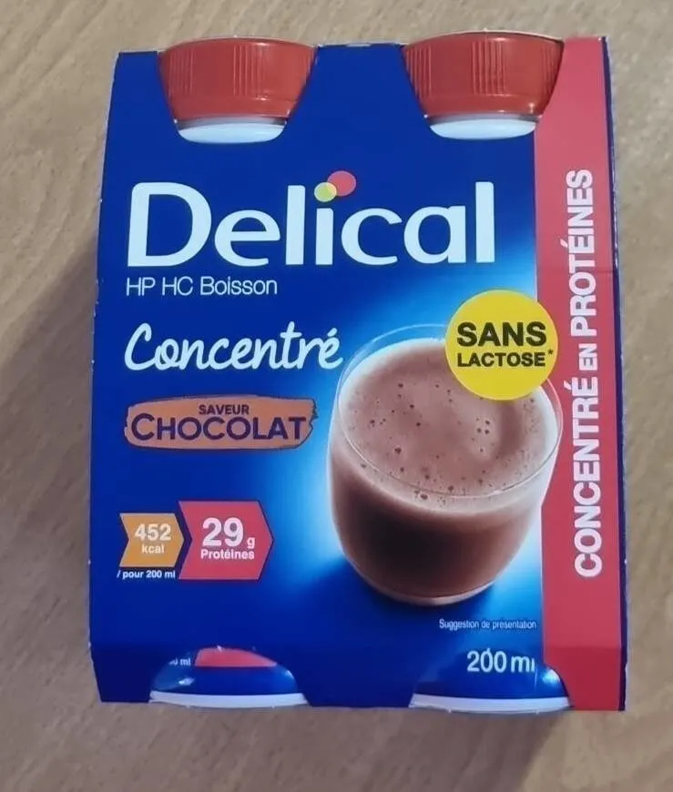 Delical sans lactose chocolat