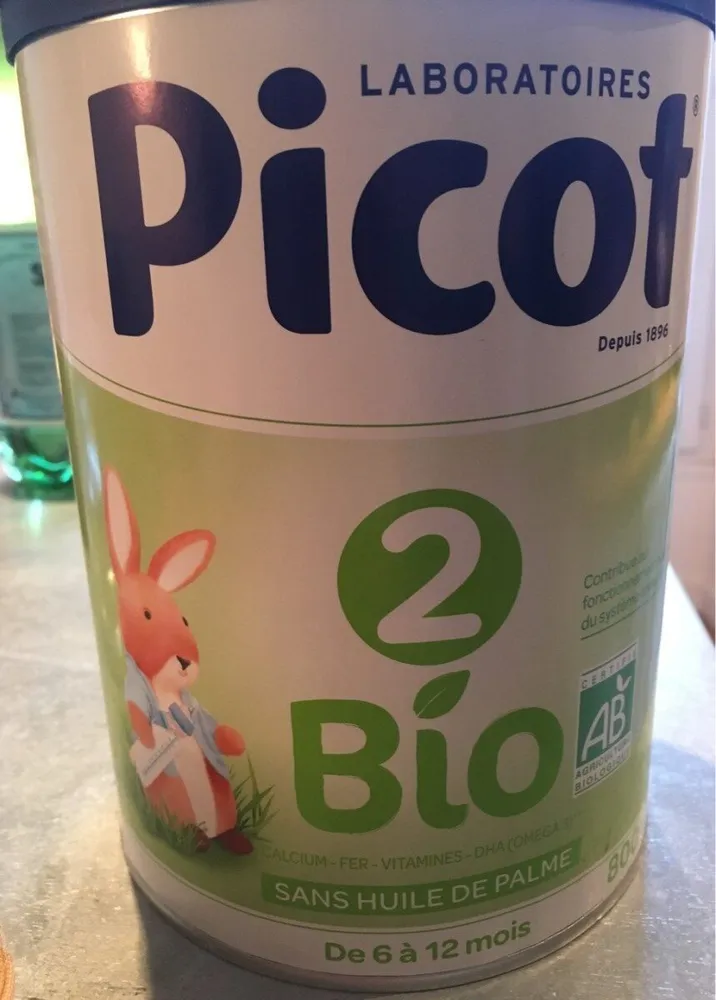 Lait infantile Bio 2ème âge