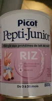 Pepti-Junior Riz Hydrolysat de protéines de riz