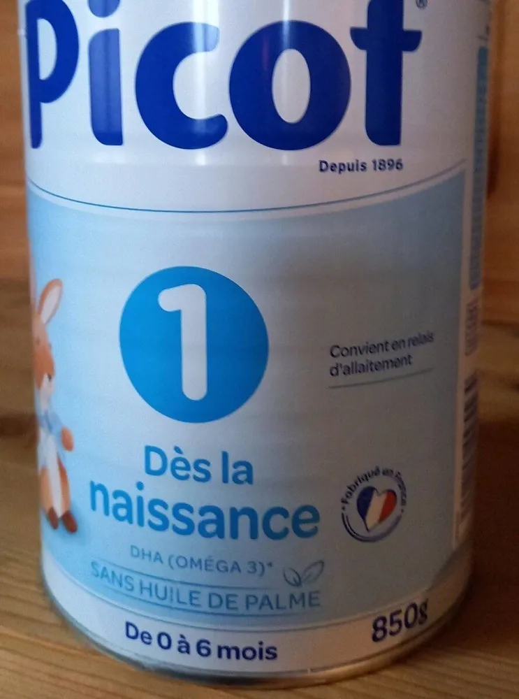 Lait infantile 1er âge