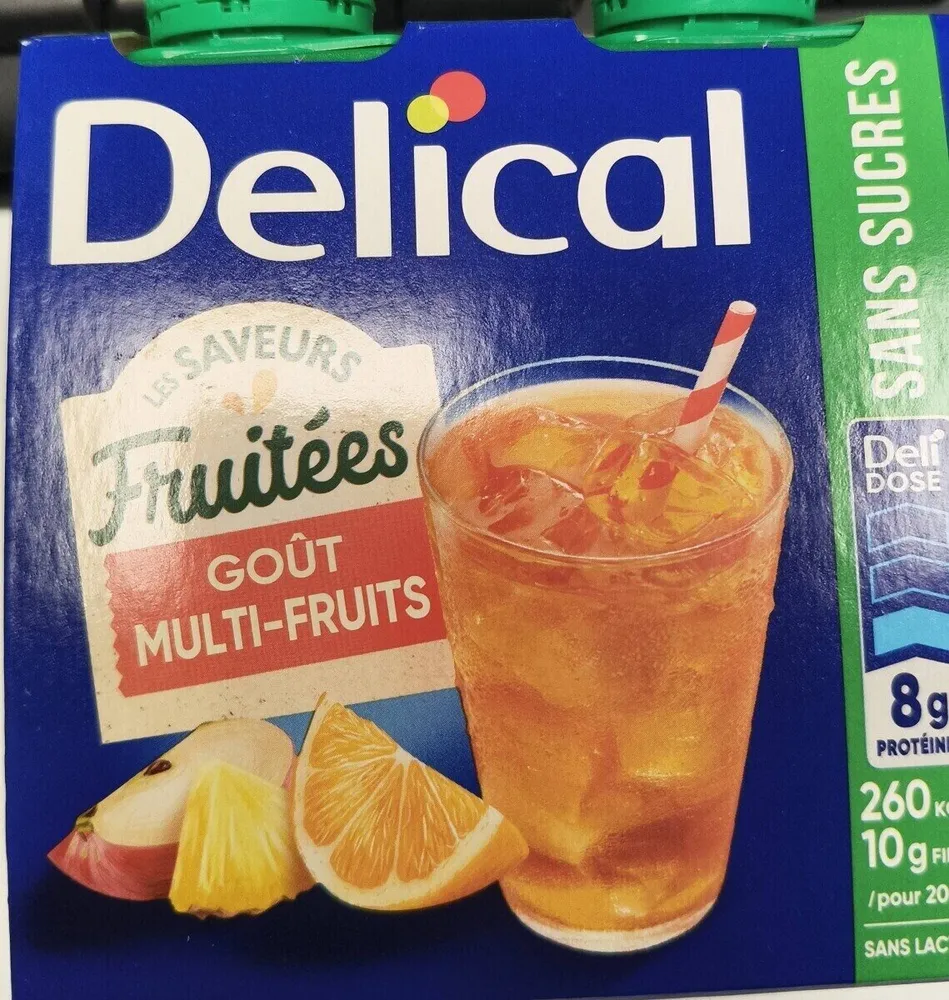 Delical les saveurs fruitées