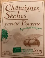 Châtaignes sèches variété Pourette