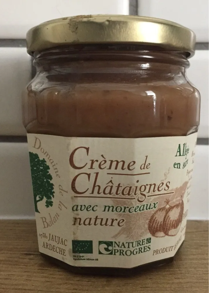 Crème de chataignes