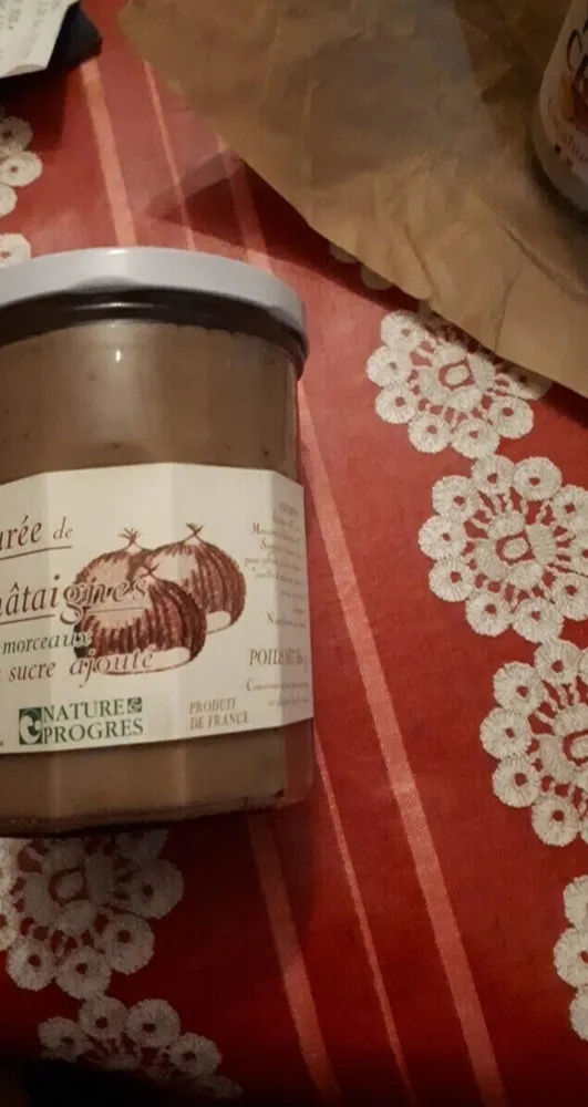 Puree de chataignes sans sucre