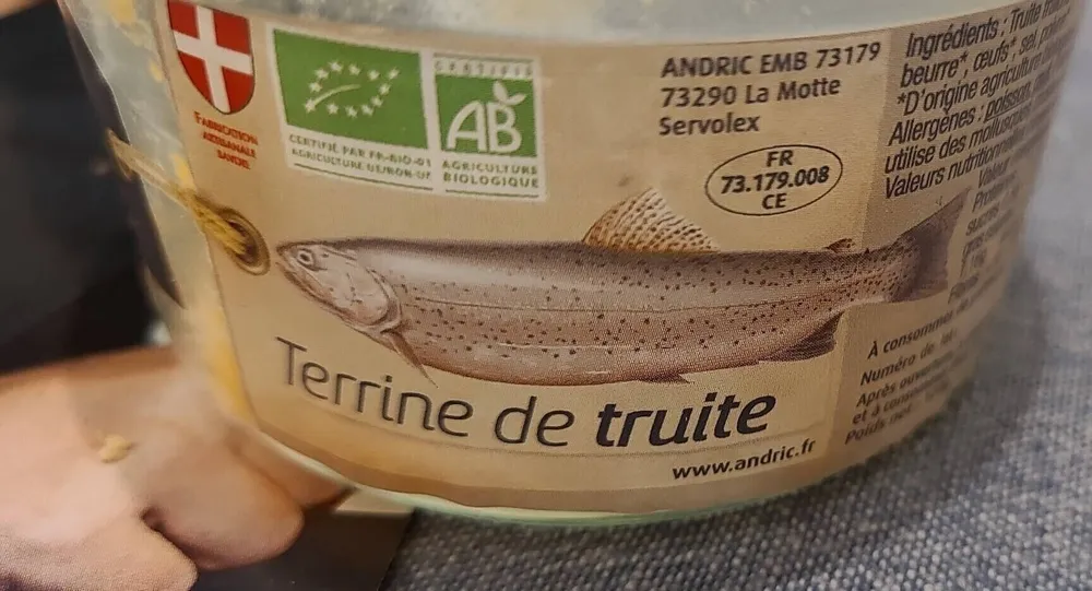 Terrine de truite