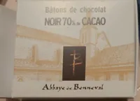 Bâtons de chocolat noir