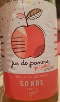 Jus de pomme qui pétille 100% pur jus