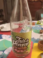 Jus de pomme qui pétille