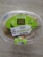 OLIVES VERTES ENTIÈRES À LA PERSILLADE AIL PERSIL