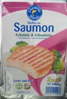 Hachés au saumon échalote & ciboulette