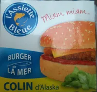 Burger de la mer - Colin d'alaska