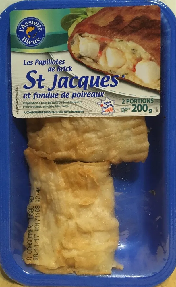 Les papillotes de brick