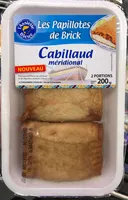 Les Papillotes de Brick Cabillaud méridional