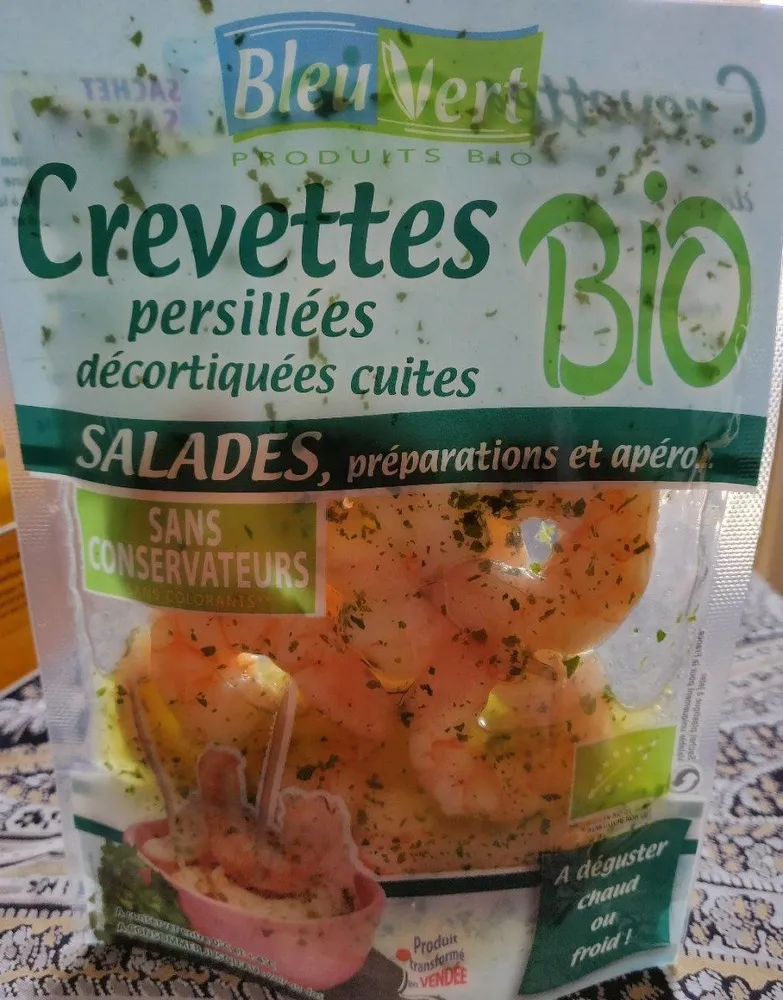 Crevettes persillées bio