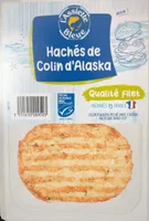 Hachés de colin d'Alaska oignon et persil bio