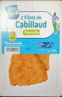 Filet de cabillaud panure bio
