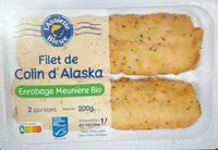 Filet de colin d’alaska enrobage meuniere bio