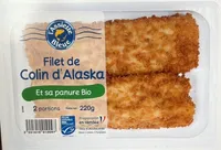 Filets de Colin panure bio