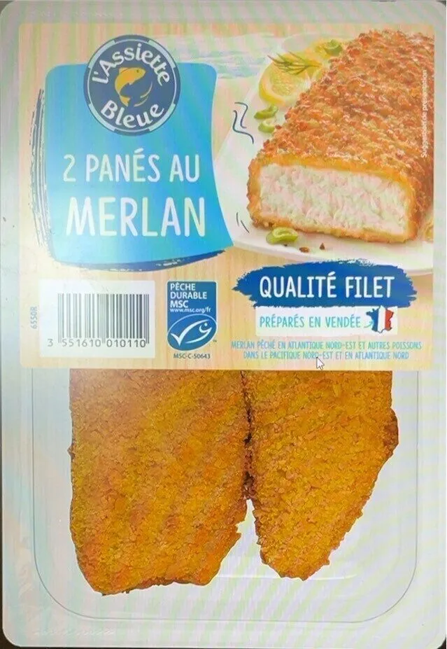 Pané au merlan