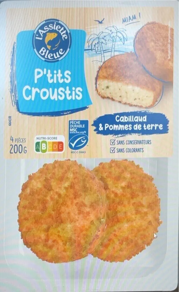 Cabillaud pommes de terre