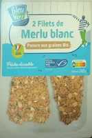 2 Filets de Merlu blanc Panure aux graines Bio