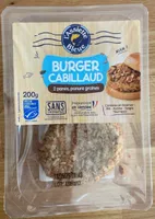 Burger de Cabillaud 2 panés, panure graines