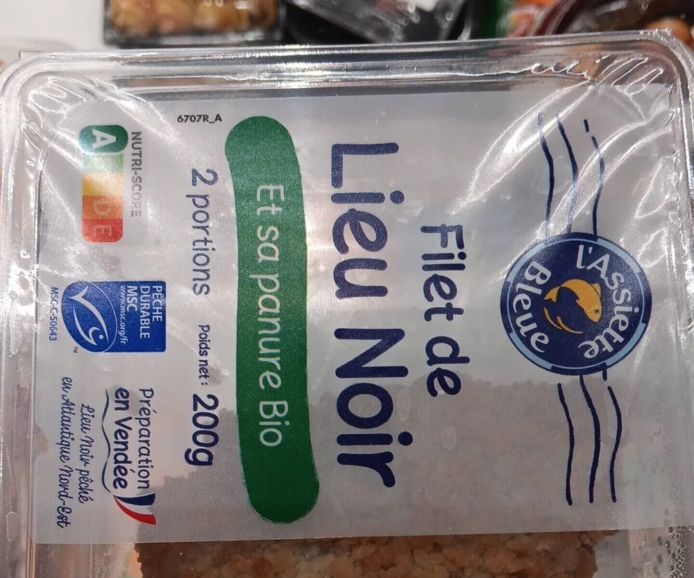 Filet de lieu noir