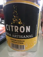 Soda artisanal citron