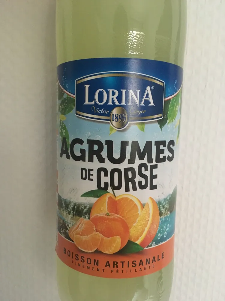 soda aux agrumes de Corse