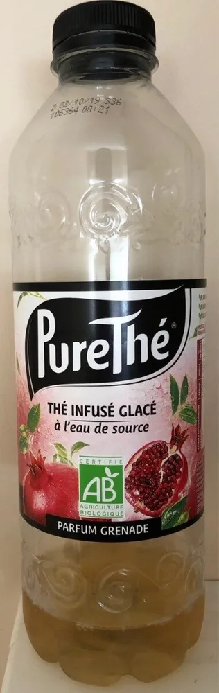 Thé vert infusé glacé