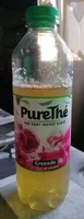 Thé vert infusé glacé - grenade à l'eau de source