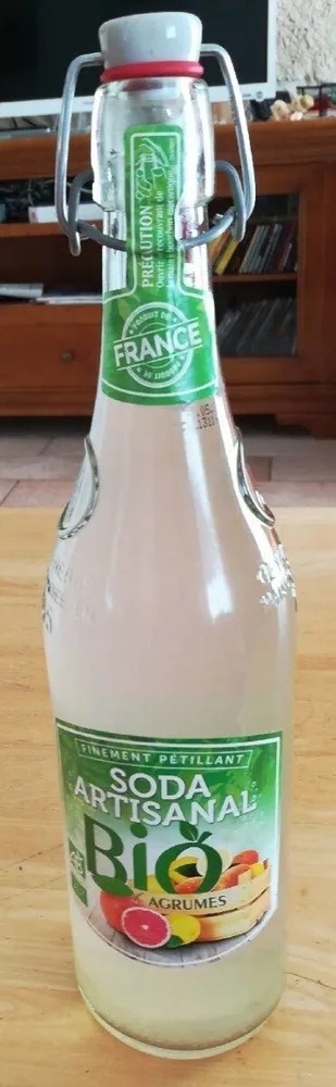 Soda artisanal BIO Agrumes