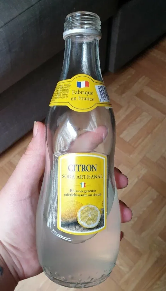 Citron soda artisanal