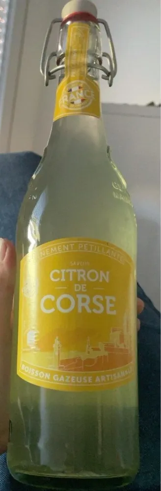 boisson gazeuse saveur citron de corse