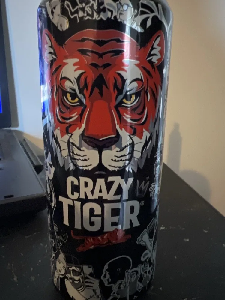 Crayon tiger