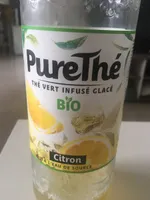 Thé vert infusé glacé